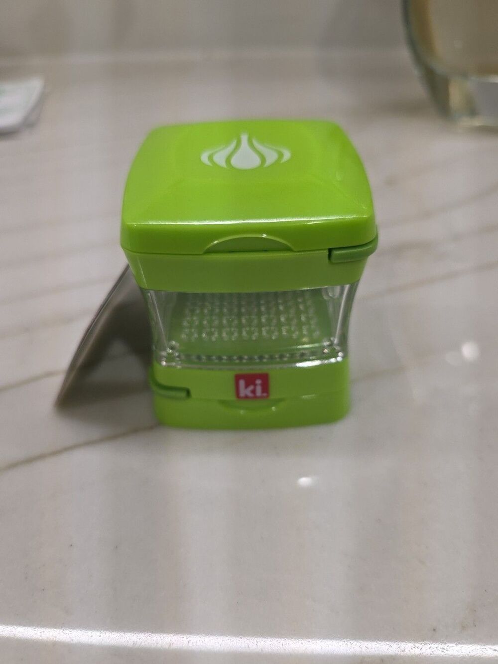 Kitchen Innovations Garlic-A-Peel Garlic Press, Crusher, Cutter, Mincer, NWT